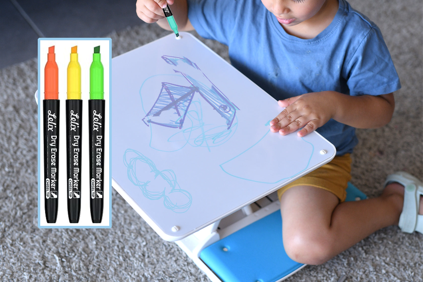 Erase Board + 3 Erase Markers